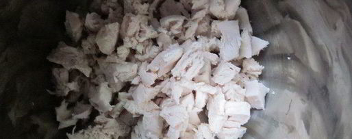 Шаг 6: салата с фруктами и куриной грудкой