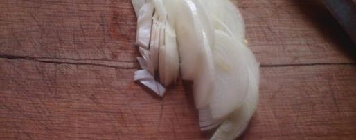 Шаг 4: салата с копченой курицей и фасолью