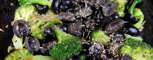 Шаг 13: салата с курицей и брокколи