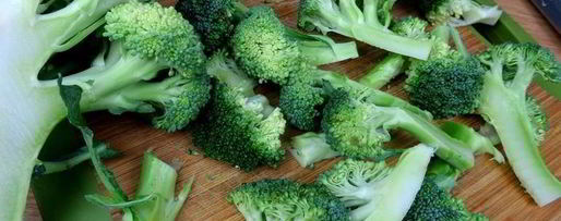 Шаг 5: салата с курицей и брокколи