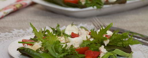 Шаг 5: салата с курицей и овощами