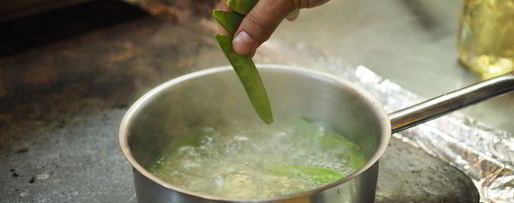 Шаг 1: салата с печеной тыквой и булгуром