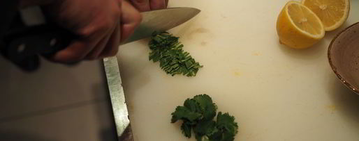 Шаг 4: салата с печеной тыквой и булгуром