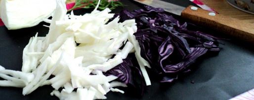 Шаг 2: салата с редькой и яблоком