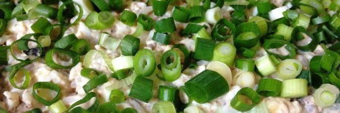 Рецепт Салата с сардиной, рисом и яйцом