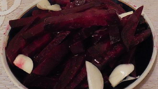 Рецепт Салата со свеклой на зиму