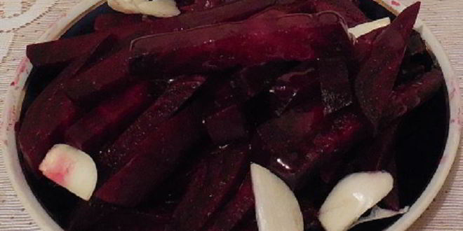 Рецепт салата со свеклой на зиму