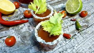 Рецепт Коктейля Цезарь-девственник