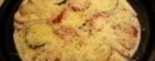 Шаг 4: пиццы на лаваше по мотивам салата цезарь