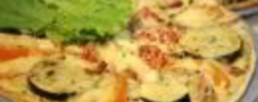 Шаг 5: пиццы на лаваше по мотивам салата цезарь