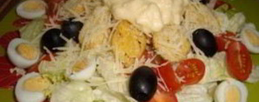 Шаг 10: салата цезарь домашний