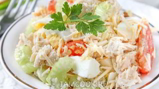 Рецепт Салата Цезарь по Дюкану