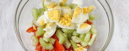 Шаг 6: салата цезарь по дюкану