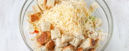 Шаг 9: салата цезарь по дюкану