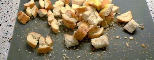 Шаг 6: салата цезарь с курицей и пармезаном