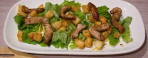 Шаг 6: салата цезарь с курицей классический