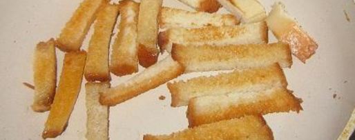 Шаг 3: салата цезарьс креветками