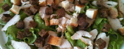 Шаг 3: салатика цезарь