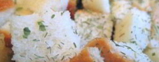 Шаг 1: цезаря с копченой курицей