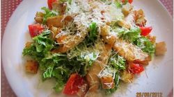 Рецепт Цезаря с курицей