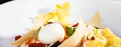 Шаг 5: утреннего цезаря с яйцом