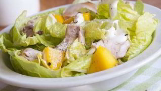 Рецепт Тропического салата с курицей