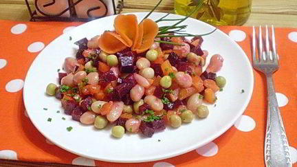 Рецепт Диетического винегрета для похудения