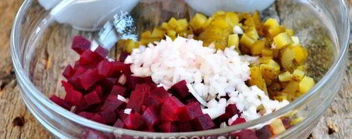 Шаг 4: диетического винегрета