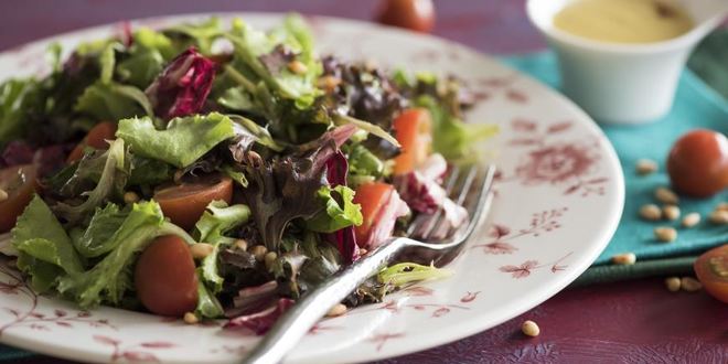 Рецепт французского салата с горчичной заправкой винегрет