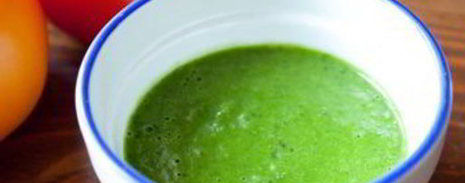 Шаг 3: помидоров с фетой и базиликовым винегретом