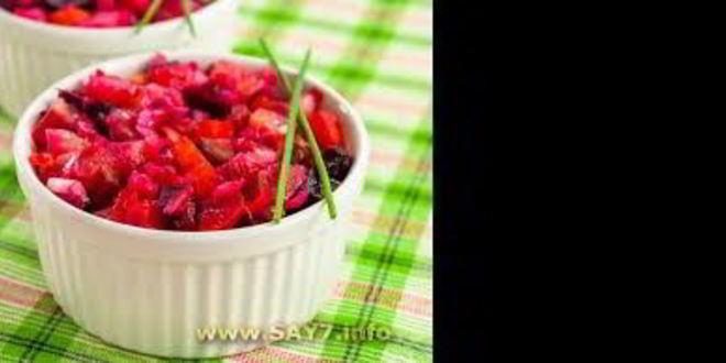 Рецепт салата винегрет