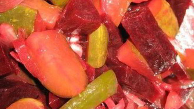 Рецепт Скудного винегрета