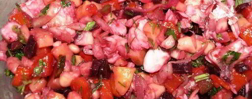 Шаг 10: старорусского винегрета с судаком