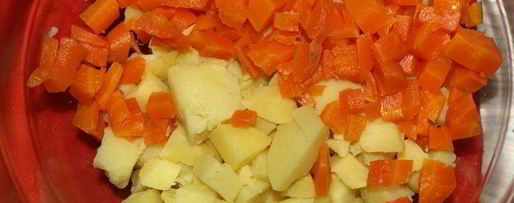 Шаг 2: старорусского винегрета с судаком