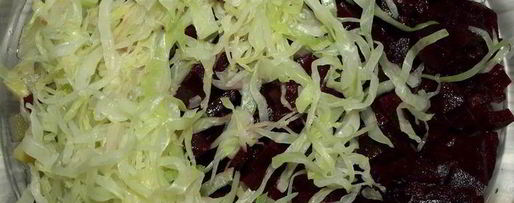 Шаг 5: старорусского винегрета с судаком