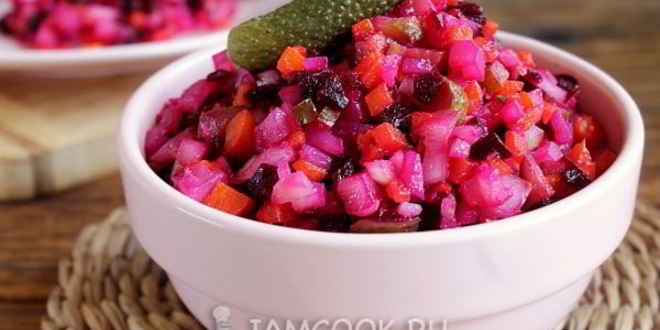 Рецепт винегрета без горошка