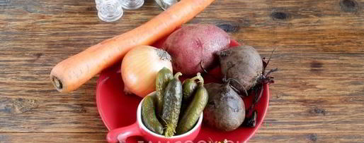 Шаг 2: винегрета без горошка