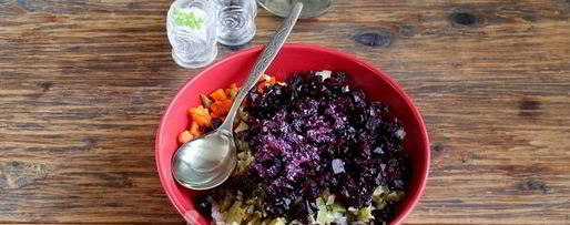 Шаг 7: винегрета без горошка