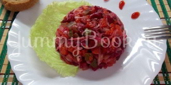 Рецепт винегрета без картофеля