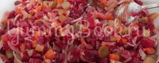 Шаг 4: винегрета без картофеля