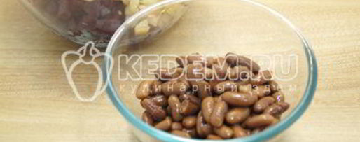 Шаг 4: винегрета классического с фасолью