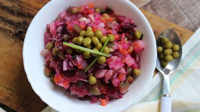 Рецепт Винегрета классического с заправкой