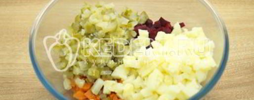 Шаг 2: винегрета классического