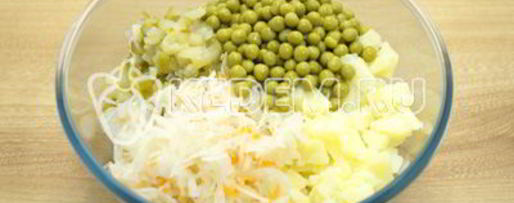 Шаг 3: винегрета классического