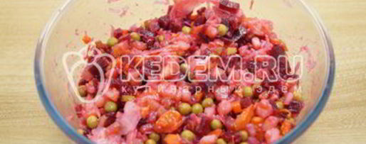 Шаг 4: винегрета классического