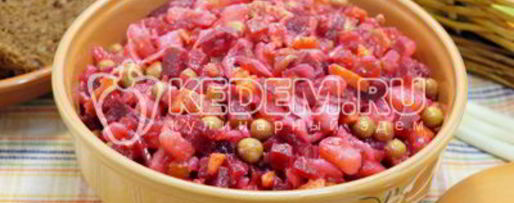 Шаг 5: винегрета классического