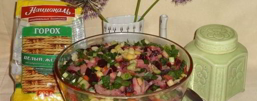 Шаг 8: винегрета новинка