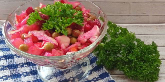 Рецепт винегрета пикантого