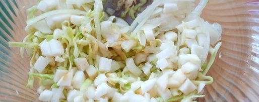 Шаг 3: винегрета пикантого