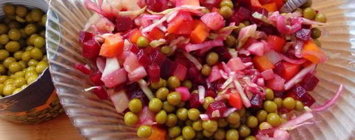 Шаг 5: винегрета пикантого